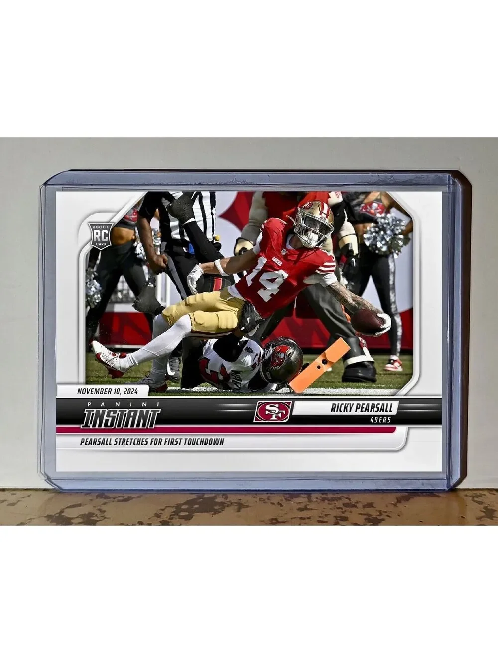 Ricky Pearsall 2024 Panini NFL #142 Rookie Football Card 49ers 1 of 181